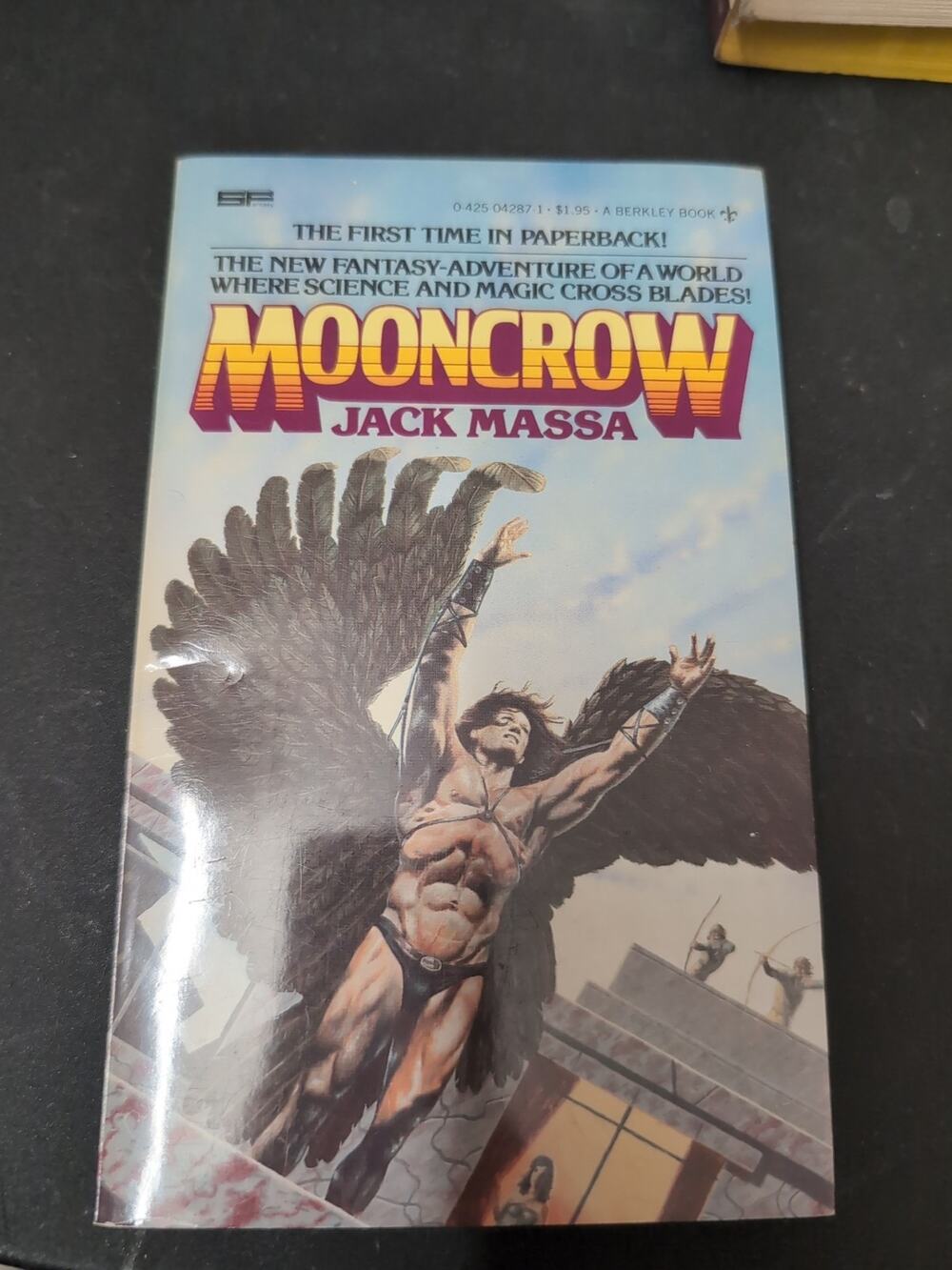 MOONCROW By Jack Massa Paperback Vintage Book 1st Print